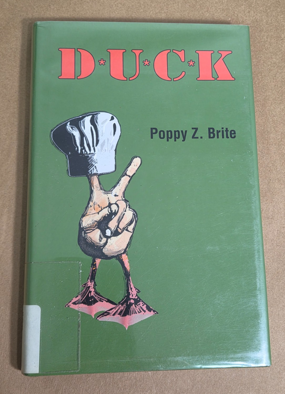Signed 1st Ed DUCK by Poppy Z. Brite - Subterranean Press, 2006 NOLA